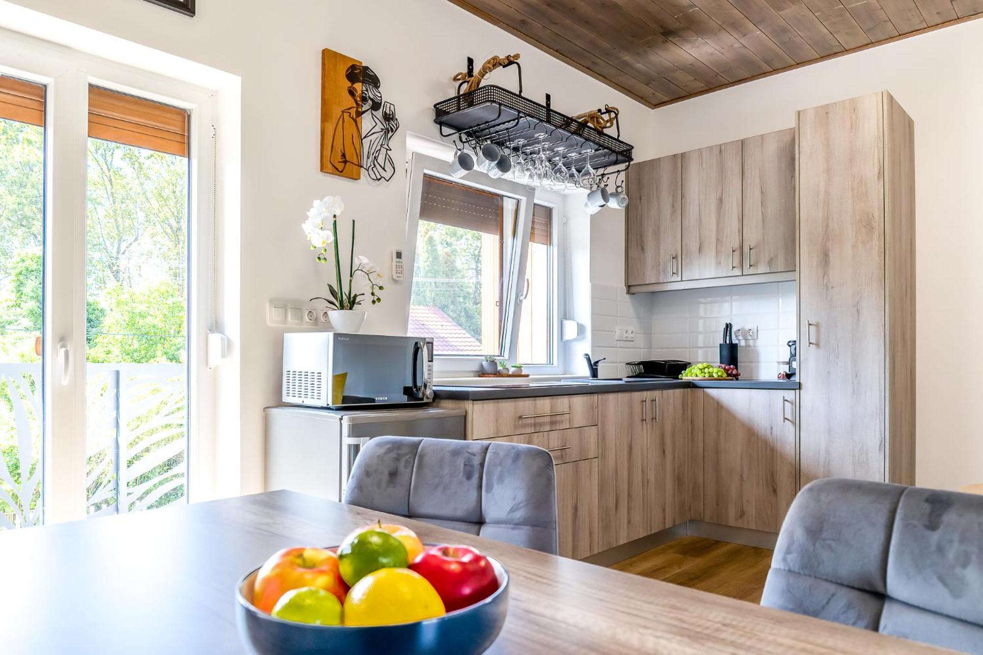 Baka Apartman Ábrahámhegy Buitenkant foto